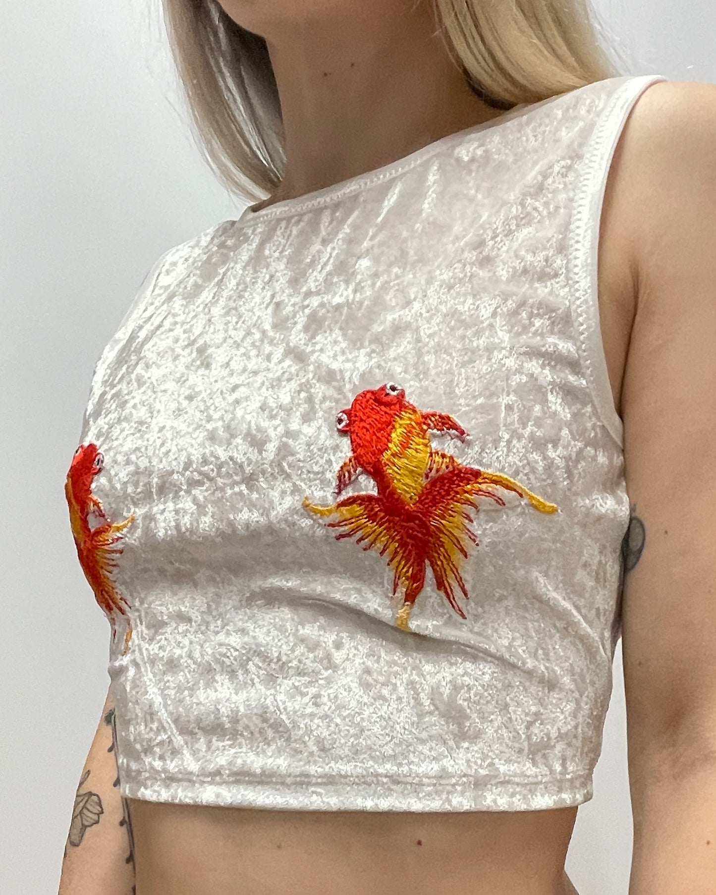 Pisces velvet top