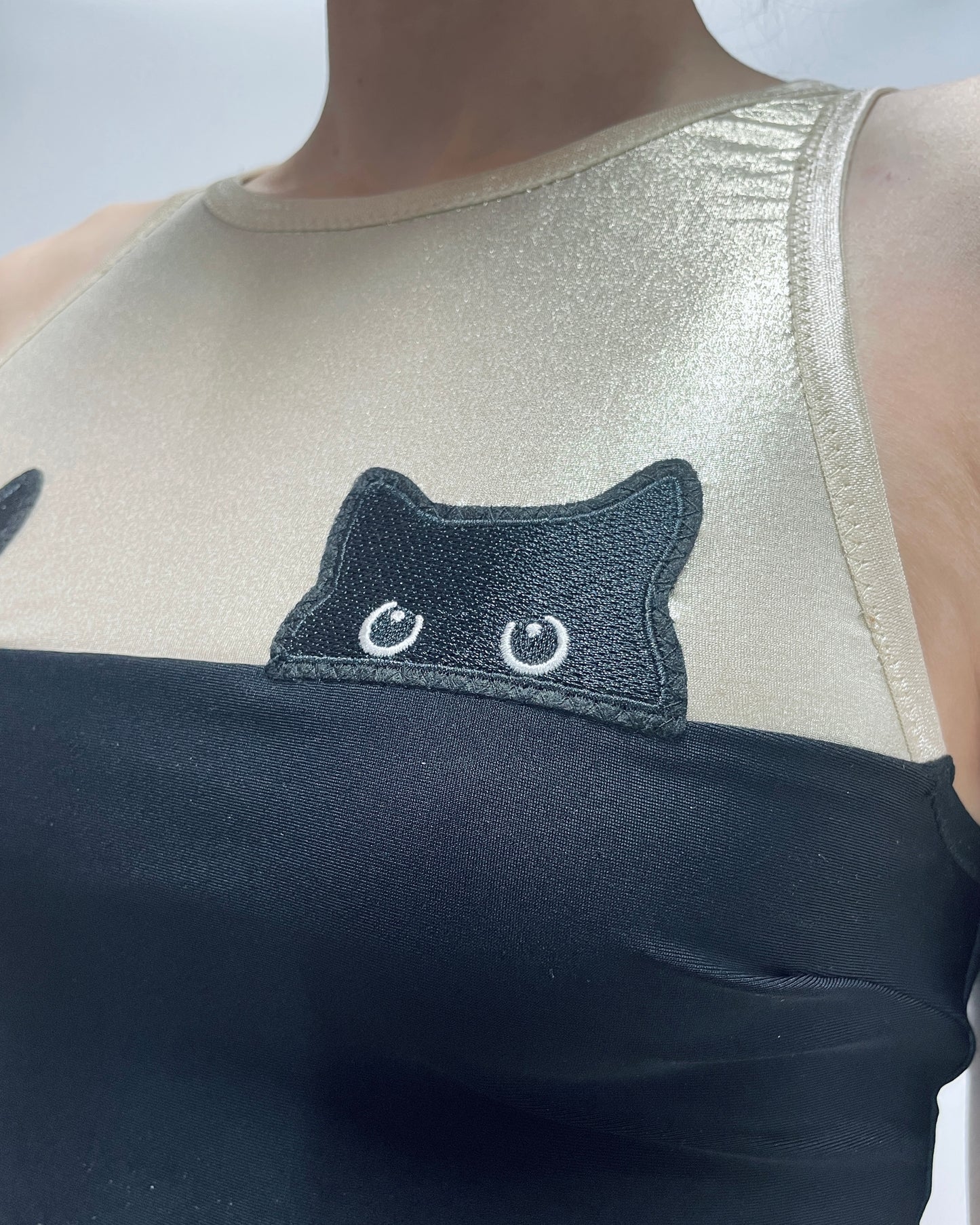 Crop top Annoyed Cat