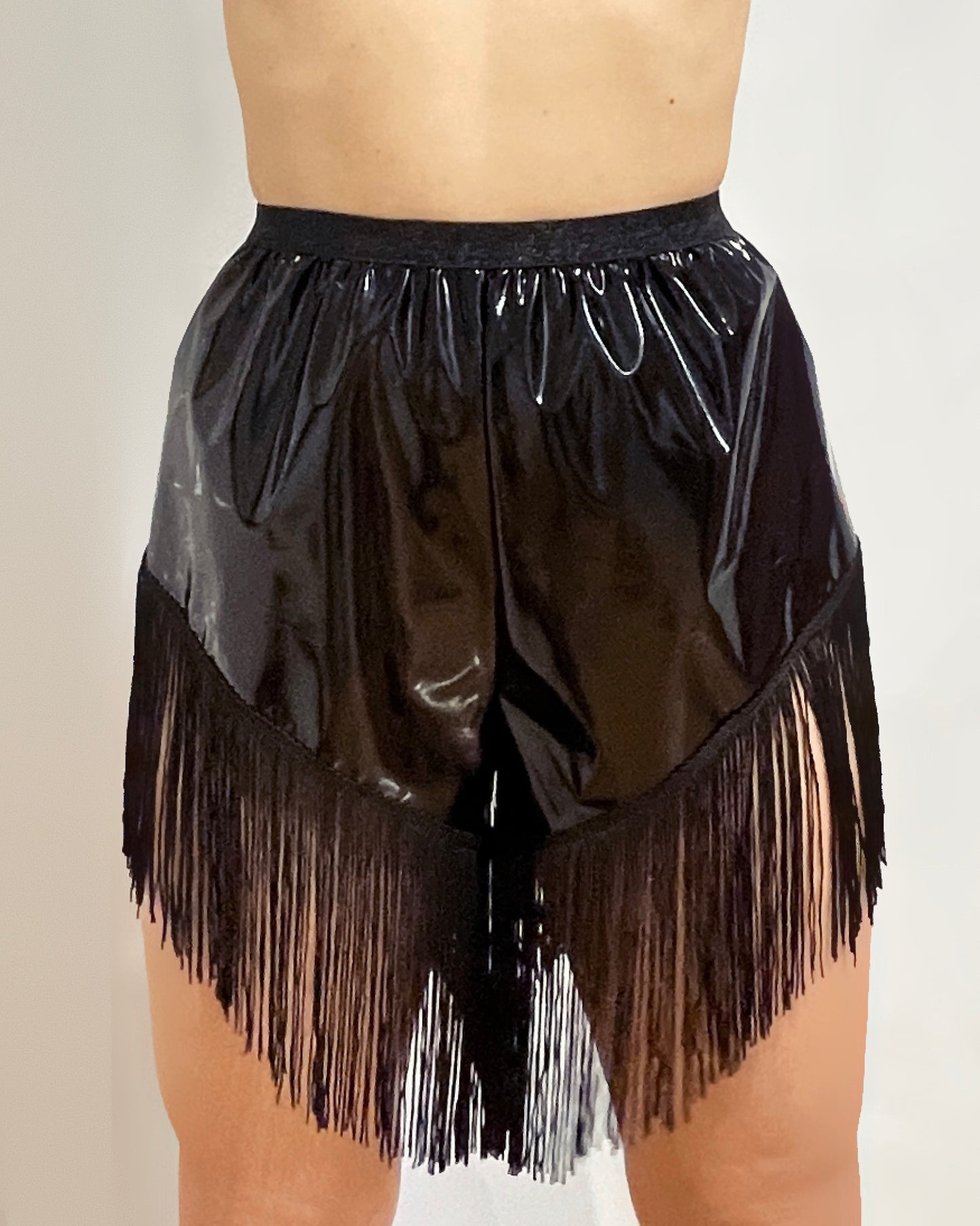 Glossy tassel shorts - Get-busy
